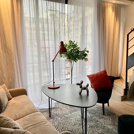 B0 Mini Loft Duplex 175blo-paris Convention Apartamento
